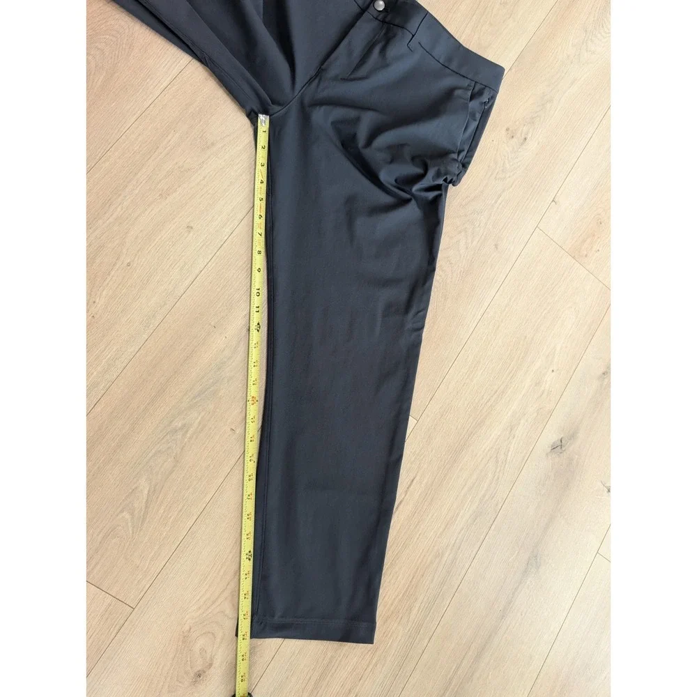 Lululemon ABC Classic-Fit Trouser *Warpstreme Obsidian Dark Gray 36x28 M5AR2S
